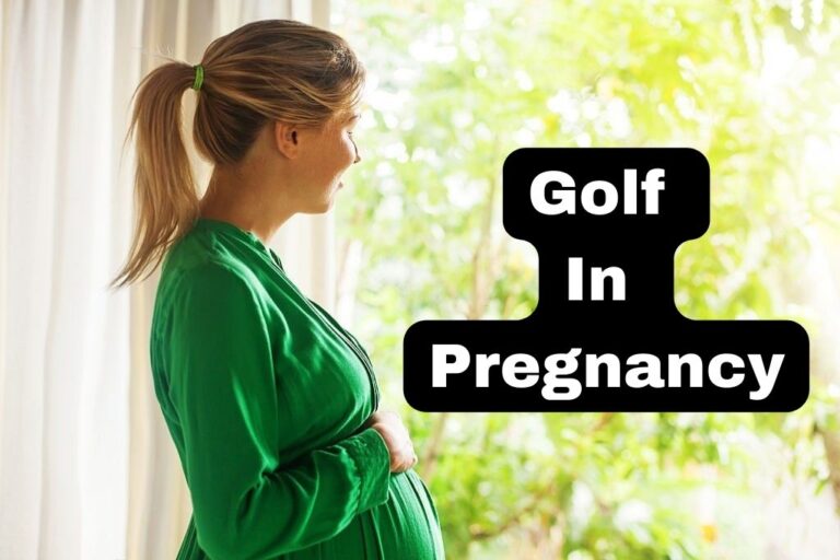 can you golf while pregnant